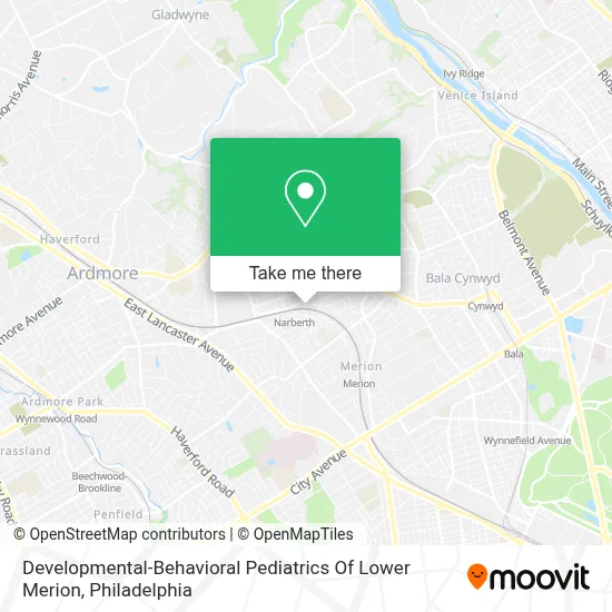 Developmental-Behavioral Pediatrics Of Lower Merion map