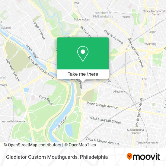 Gladiator Custom Mouthguards map