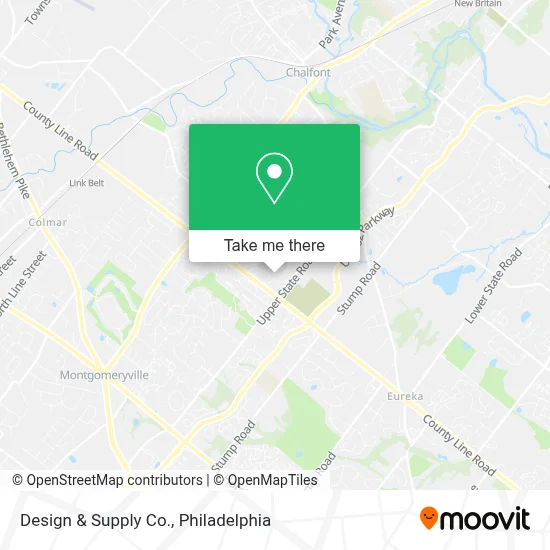 Design & Supply Co. map