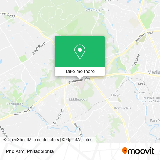 Pnc Atm map