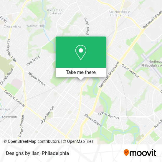 Designs by Ilan map