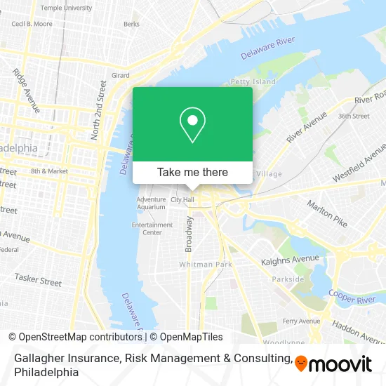 Gallagher Insurance, Risk Management & Consulting map