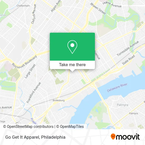 Go Get It Apparel map