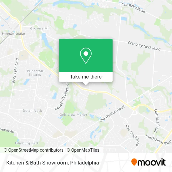 Kitchen & Bath Showroom map