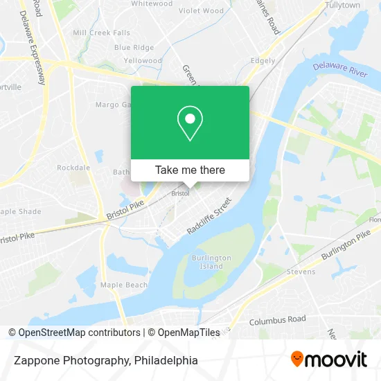 Zappone Photography map