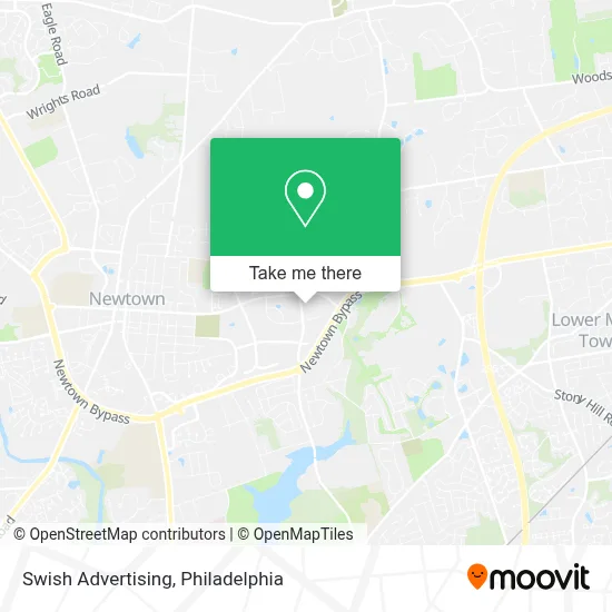 Swish Advertising map