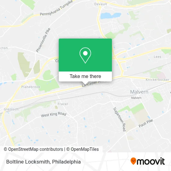 Boltline Locksmith map