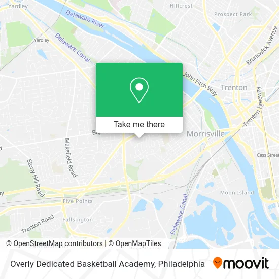 Overly Dedicated Basketball Academy map