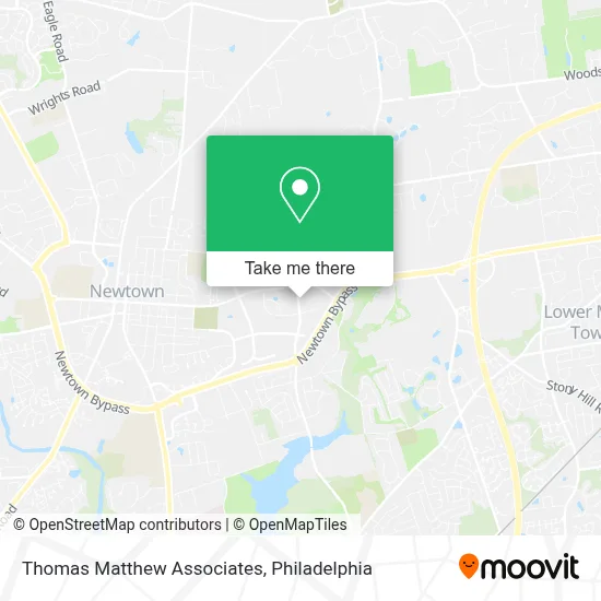 Thomas Matthew Associates map