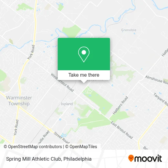 Spring Mill Athletic Club map