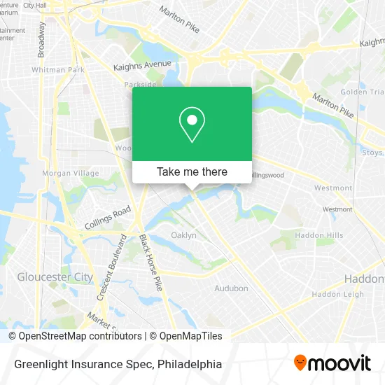 Greenlight Insurance Spec map