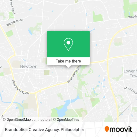 Brandoptics Creative Agency map