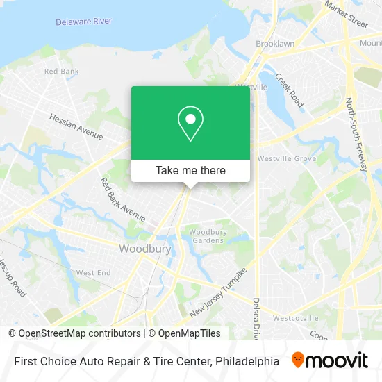 First Choice Auto Repair & Tire Center map