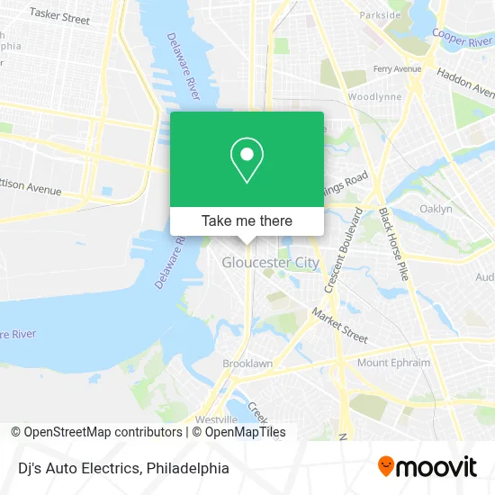 Dj's Auto Electrics map