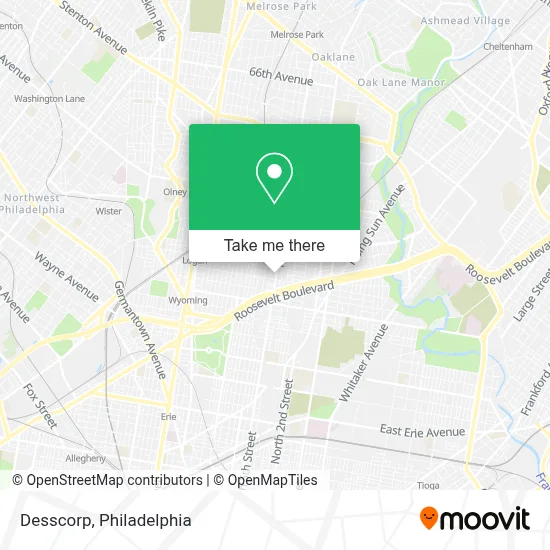 Desscorp map