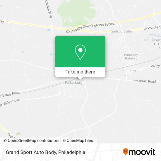 Grand Sport Auto Body map