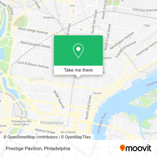 Prestige Pavilion map