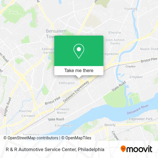 R & R Automotive Service Center map