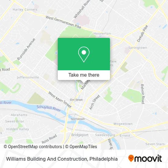 Williams Building And Construction map