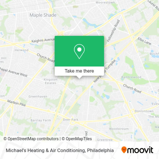 Michael's Heating & Air Conditioning map