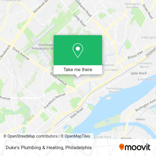Duke's Plumbing & Heating map