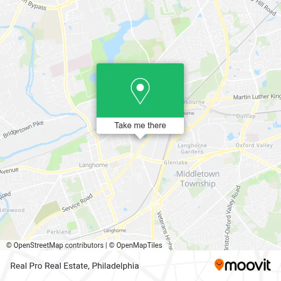 Real Pro Real Estate map