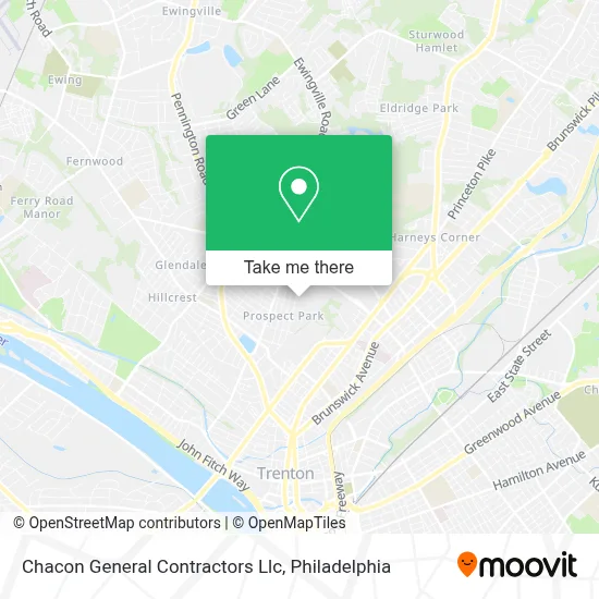 Chacon General Contractors Llc map