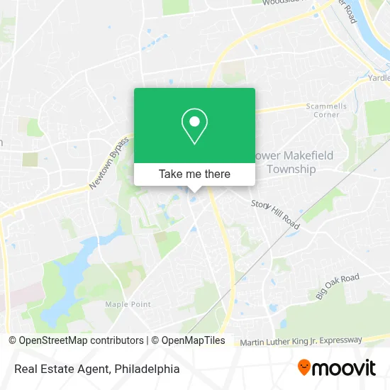 Real Estate Agent map