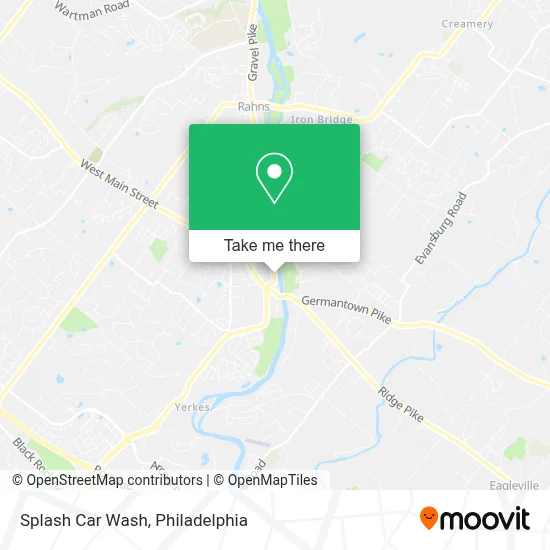 Splash Car Wash map