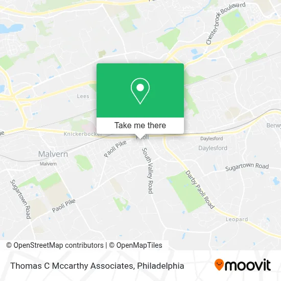 Thomas C Mccarthy Associates map