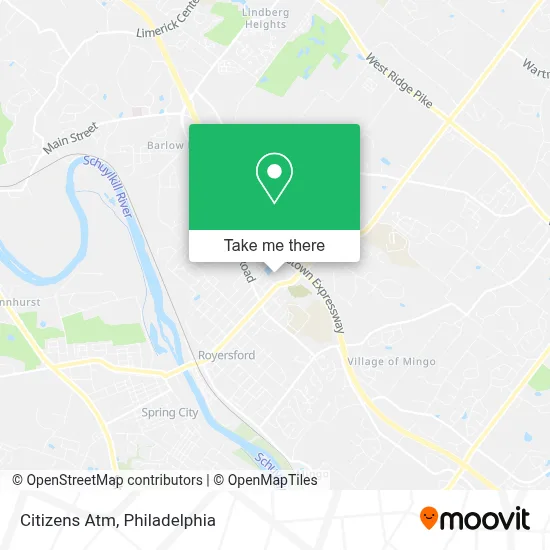Citizens Atm map