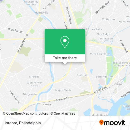 Inrcore map