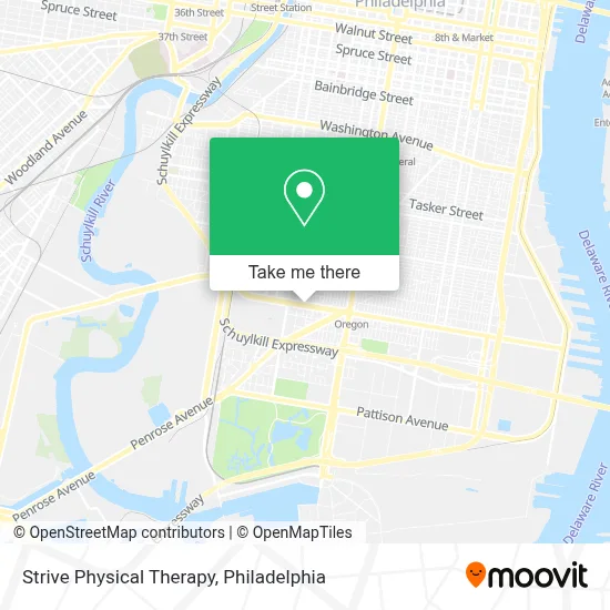 Strive Physical Therapy map