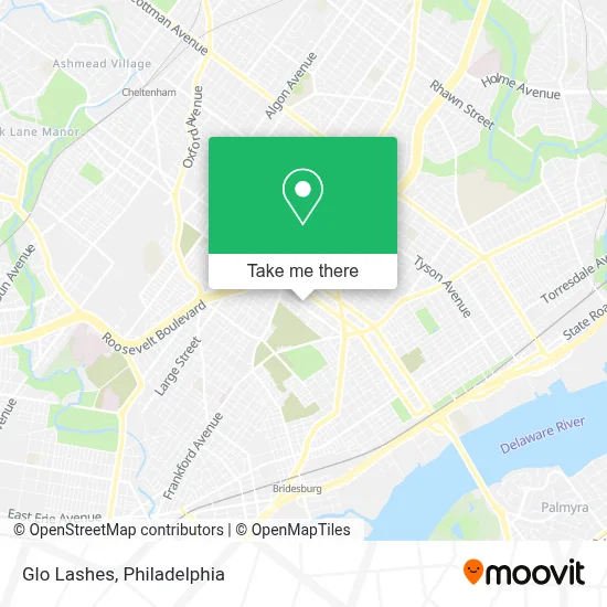 Glo Lashes map