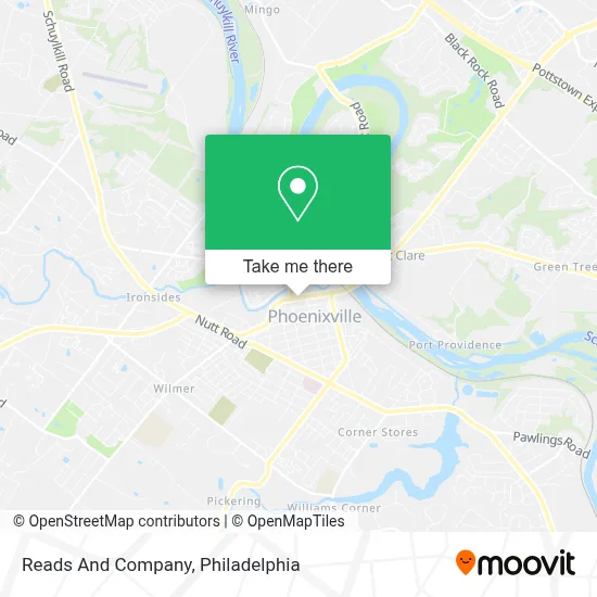 Reads And Company map