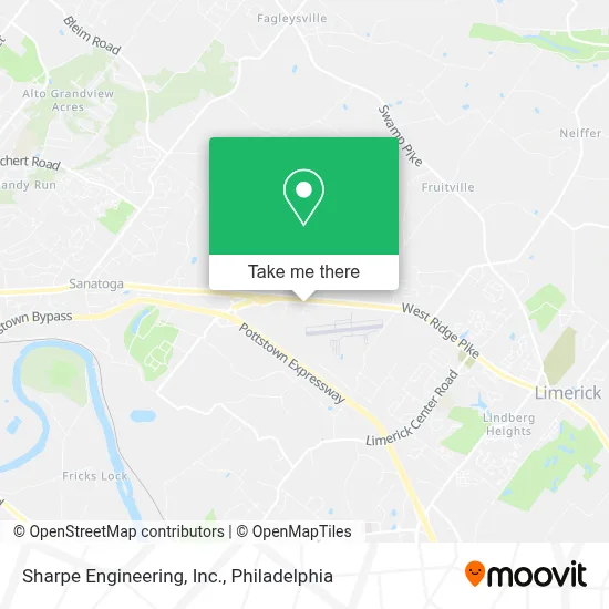 Sharpe Engineering, Inc. map