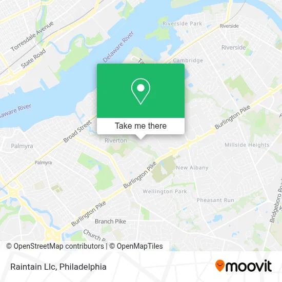 Raintain Llc map