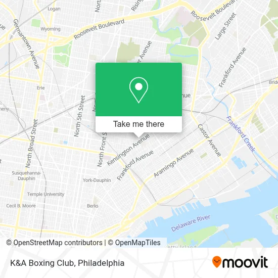 K&A Boxing Club map