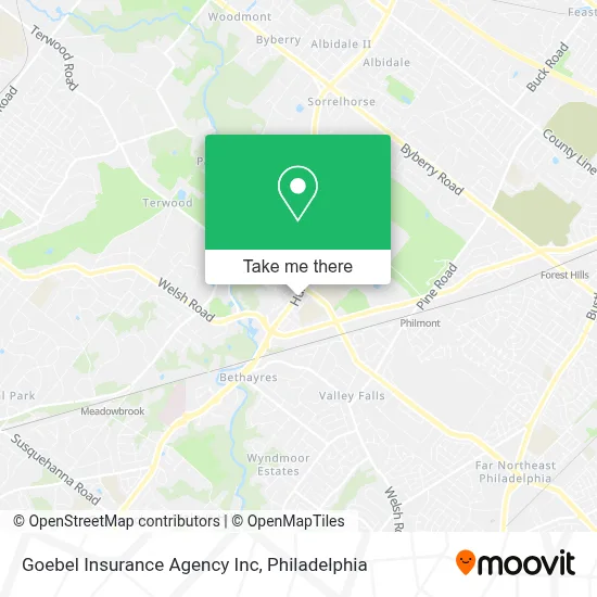 Goebel Insurance Agency Inc map