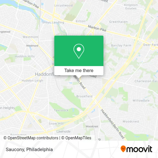 Saucony map
