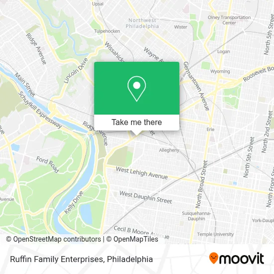 Ruffin Family Enterprises map