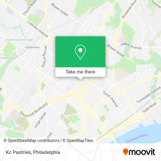 Kc Pastries map