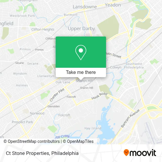 Ct Stone Properties map
