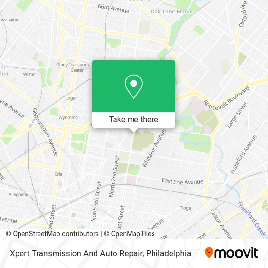 Xpert Transmission And Auto Repair map
