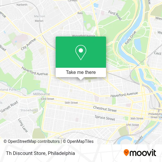 Th Discount Store map
