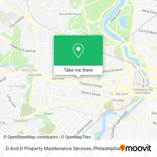 D And D Property Maintenance Services map