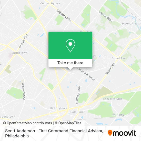 Scott Anderson - First Command Financial Advisor map