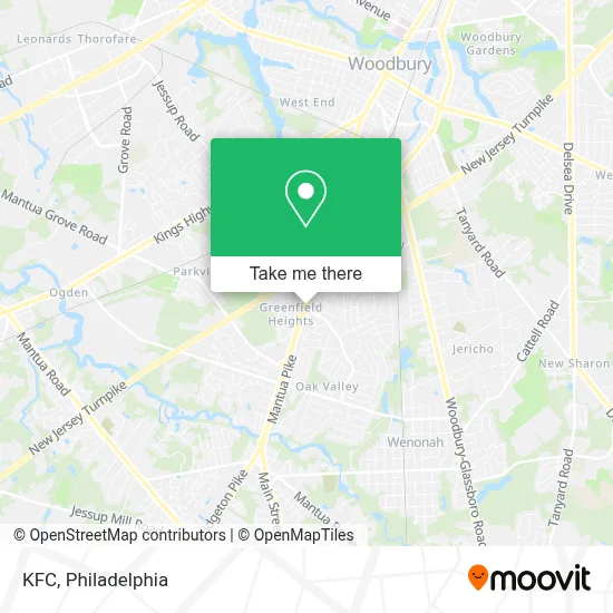 Kfc map