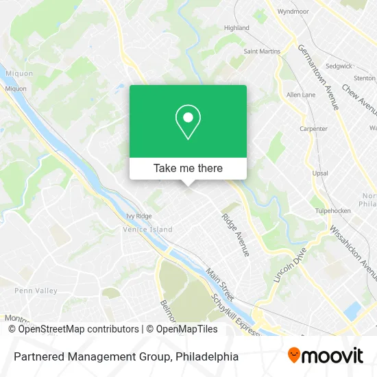 Partnered Management Group map