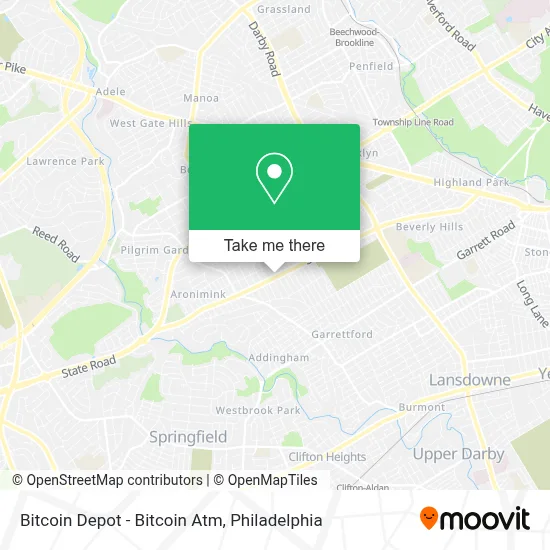 Bitcoin Depot - Bitcoin Atm map